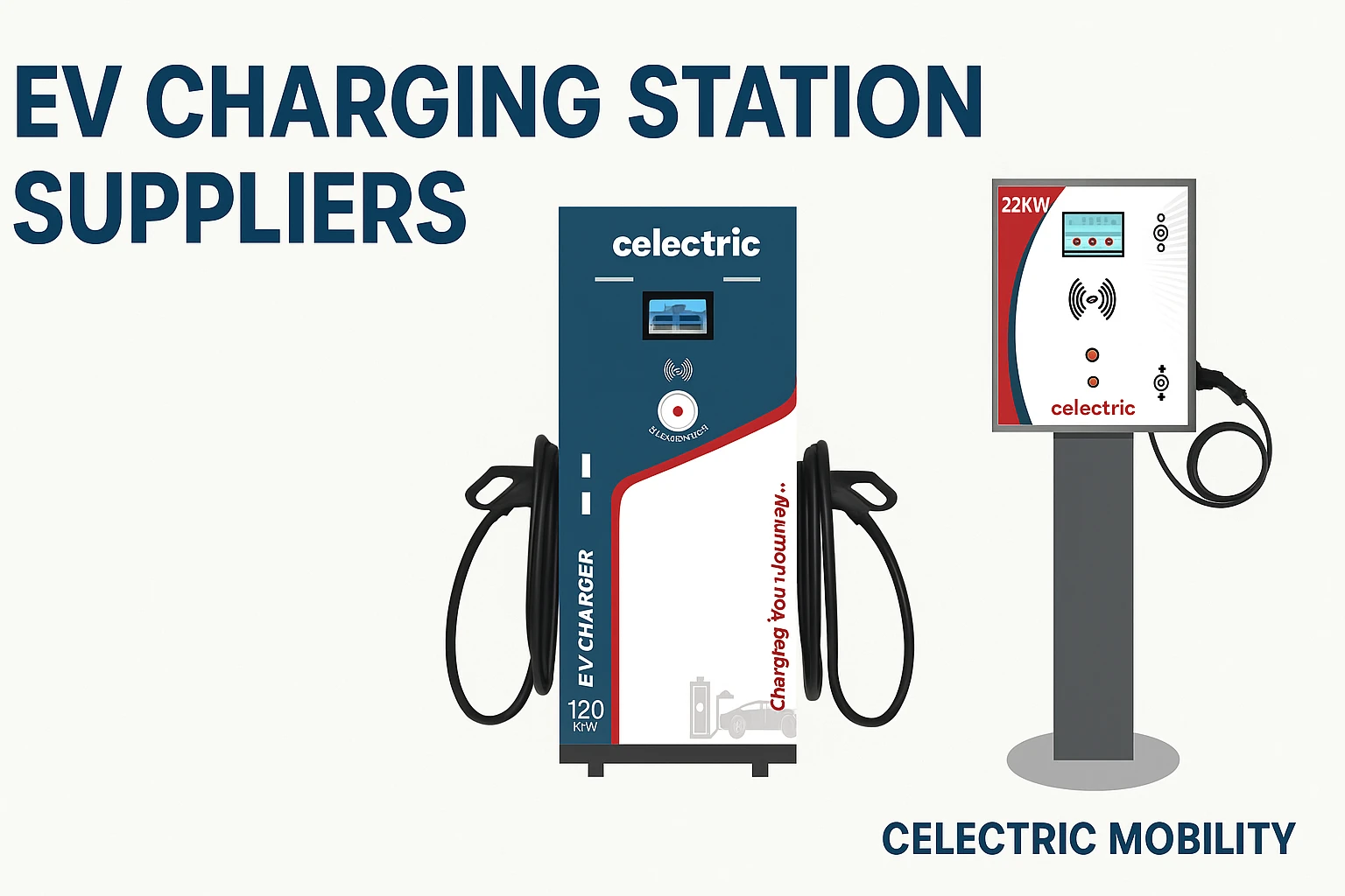 Explore CELECTRIC MOBILITY, one of the leading EV charging station suppliers in India, offering AC & DC chargers with smart solutions for every EV need.