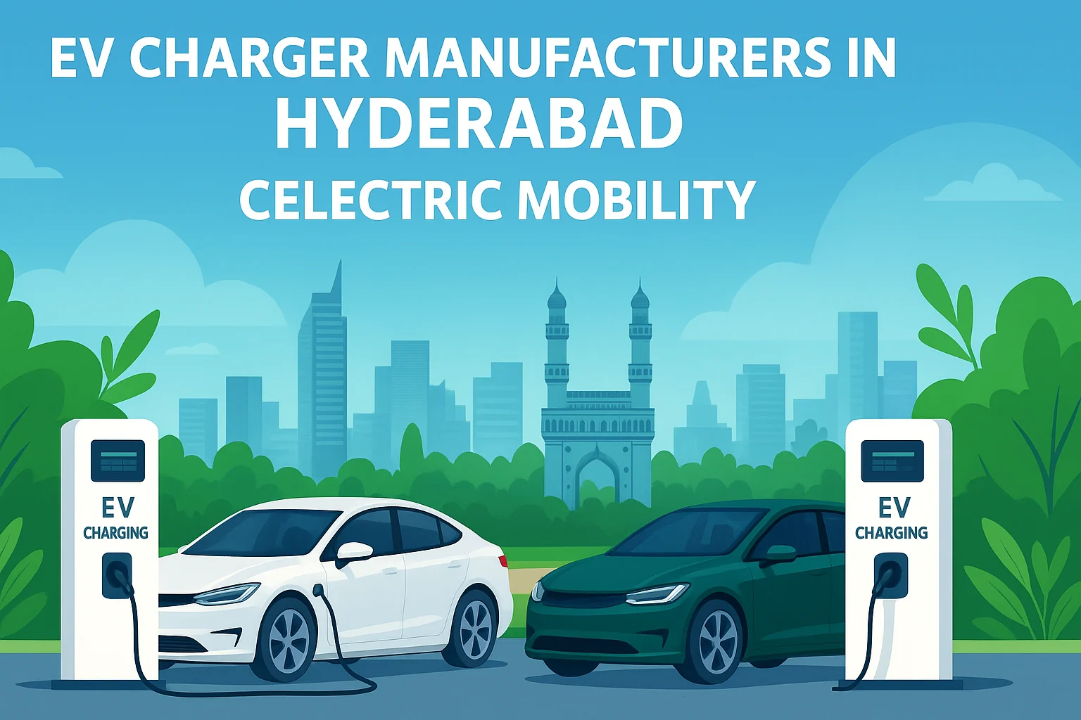 Discover leading EV charger manufacturers in Hyderabad. Celectric Mobility offers advanced AC & DC chargers designed for homes, businesses, and public stations across India.