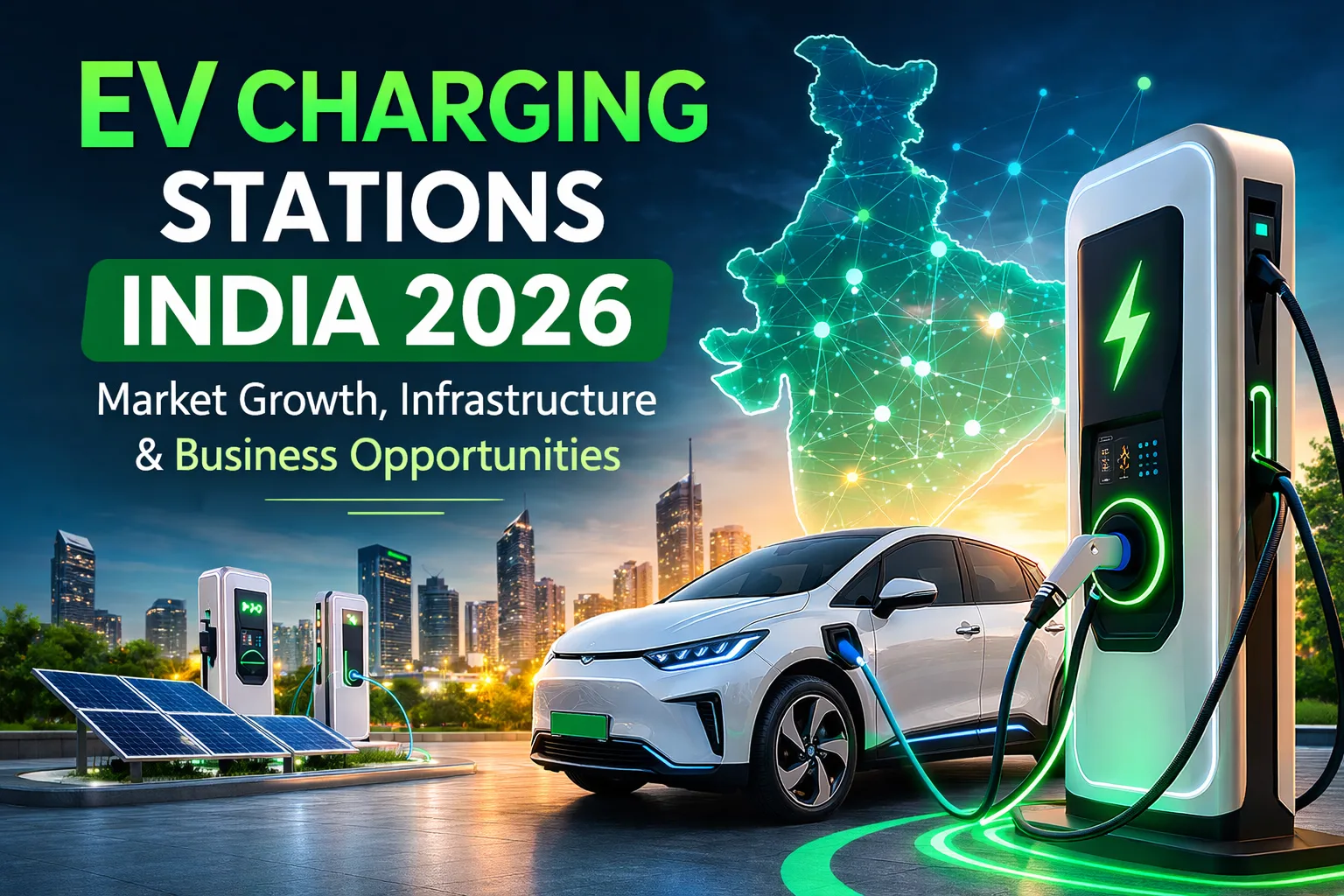 Discover EV charging stations India 2026 trends, market growth, infrastructure expansion, and business opportunities with Celectric Mobility.