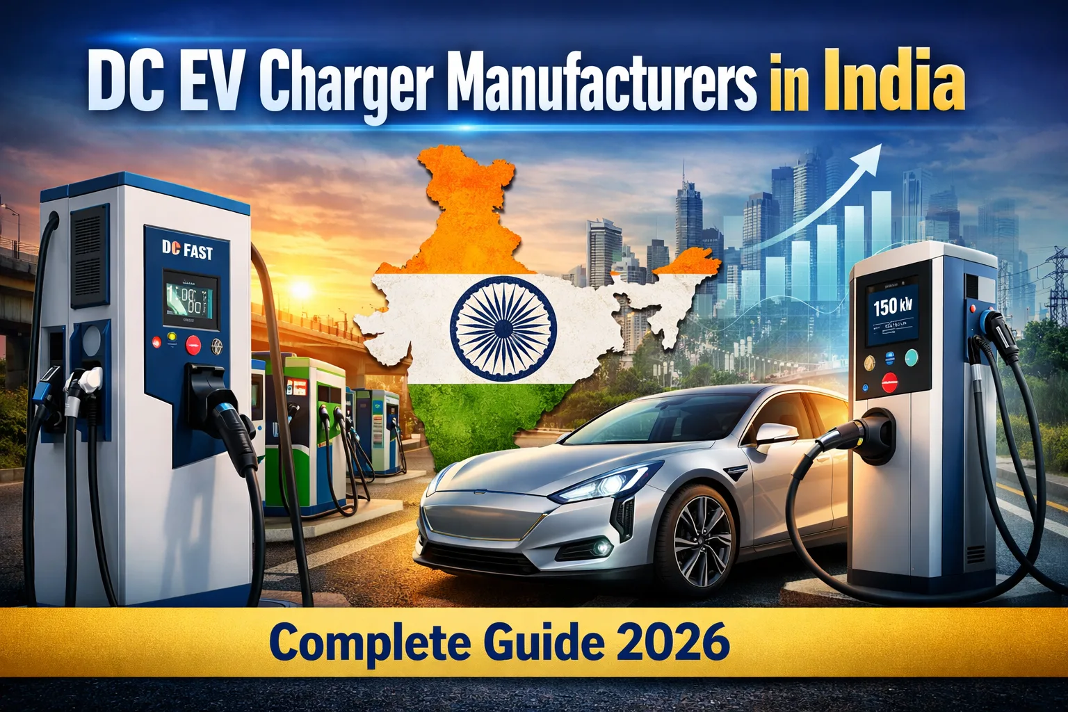 Discover top DC EV charger manufacturers, benefits, costs, and business opportunities in India. A complete guide for investors and businesses in 2026.