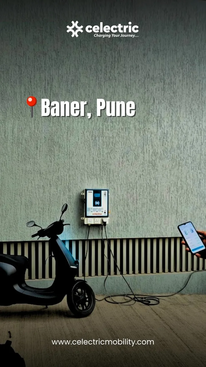 Celectric EV Charging Station Baner Pune