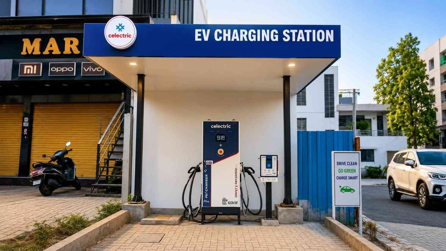 Celectric EV Charging Station