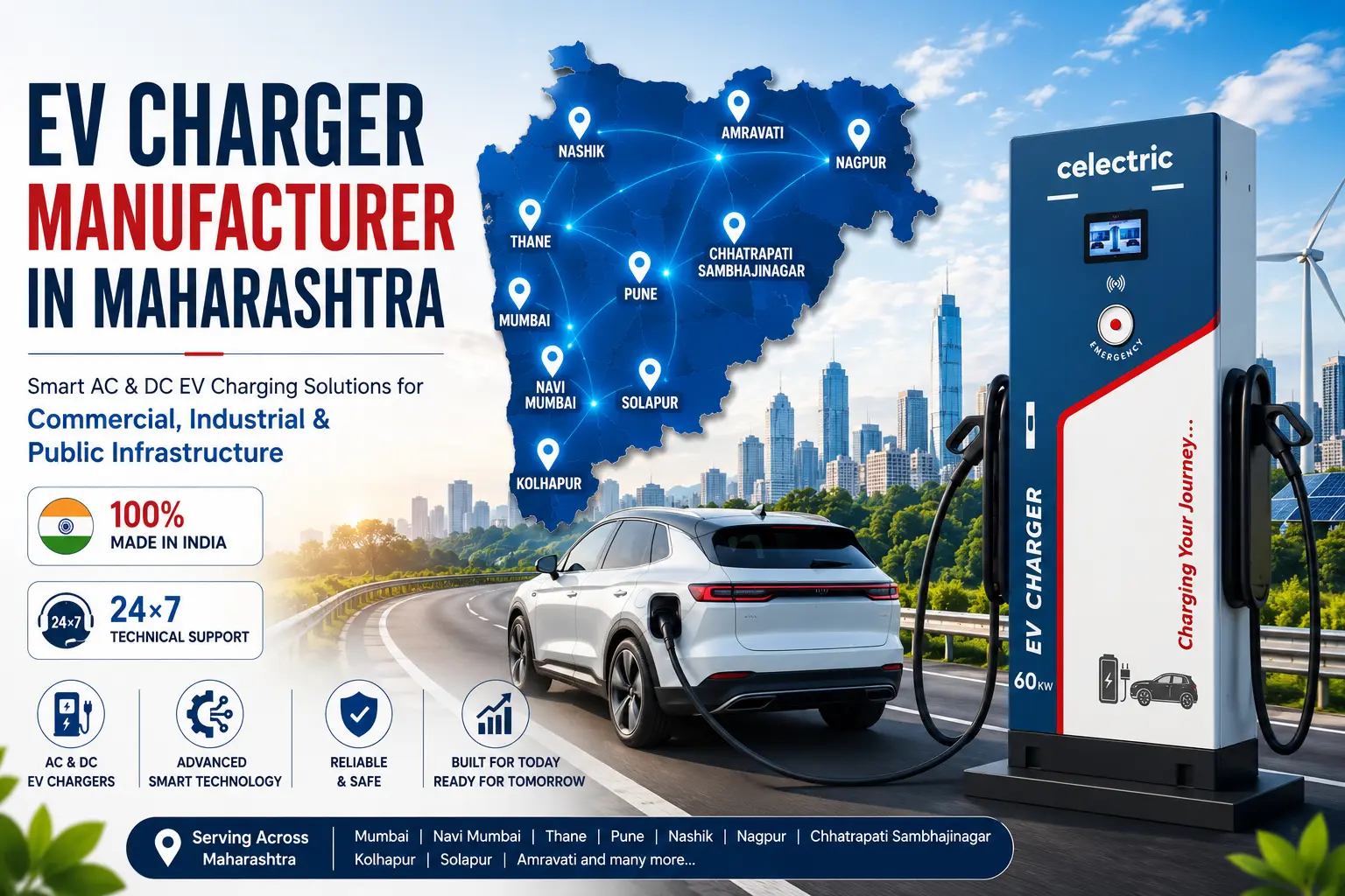 EV Charger Manufacturer in Maharashtra