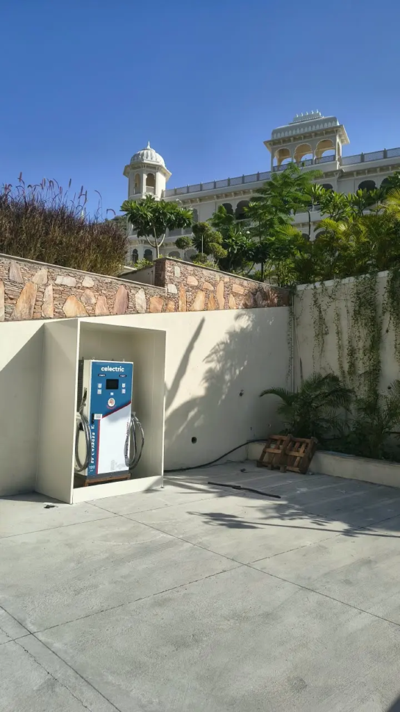 EV Charging Station Wyndham Garden Udaipur-4